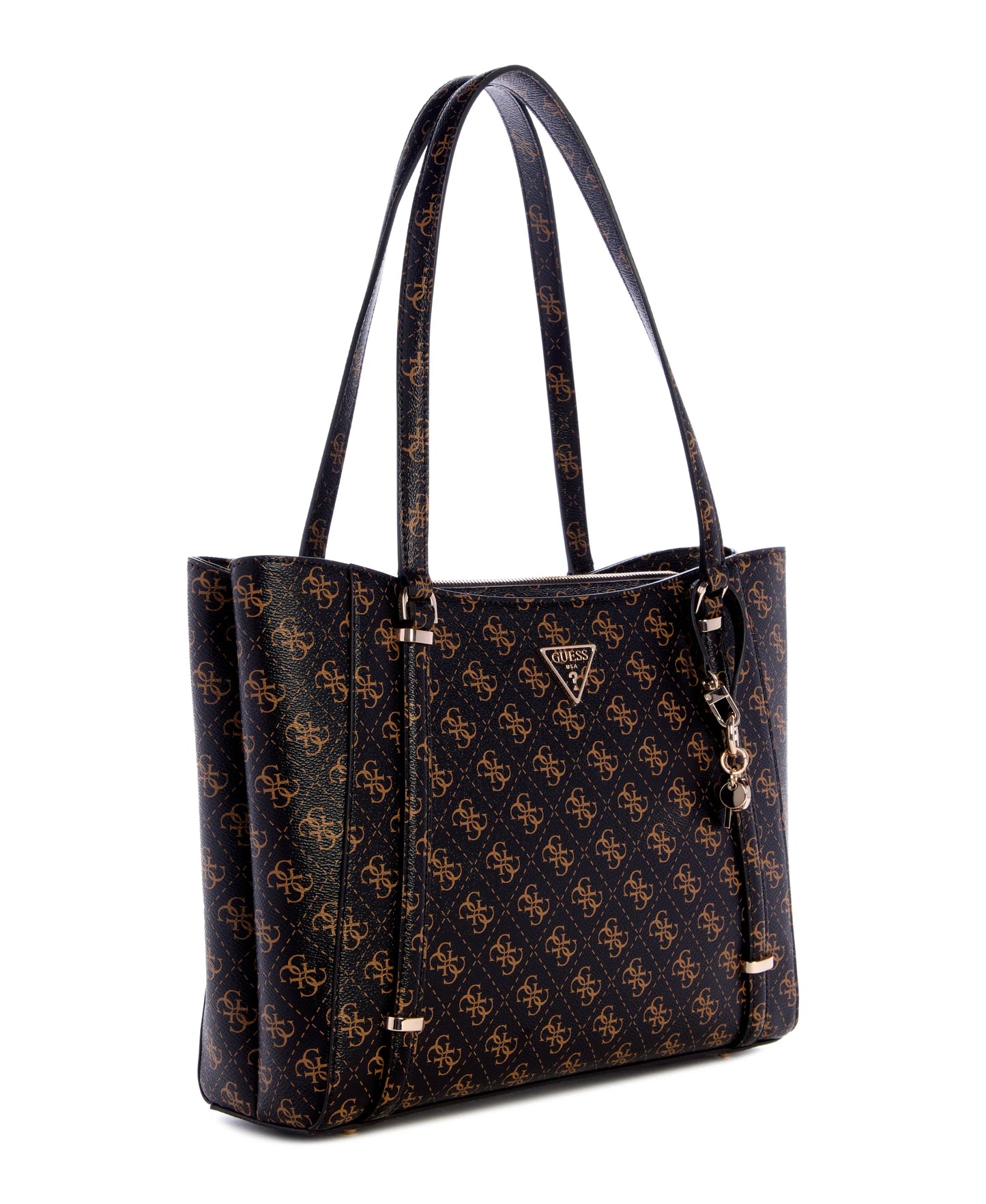 Guess Daryna Elite Tote - Brown Logo