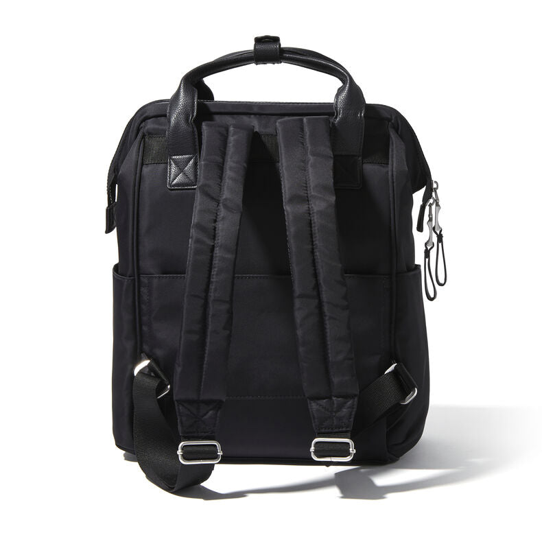 Baggallini Soho Laptop Backpack Black MouraCuir