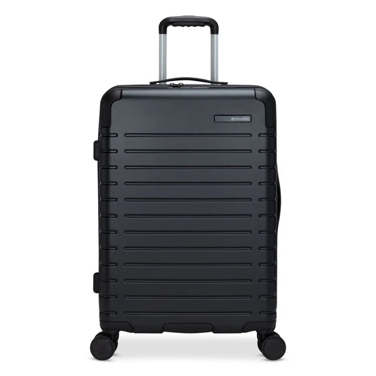 Valise rigide extensible Travelite Epicure Spinner moyenne - Noir