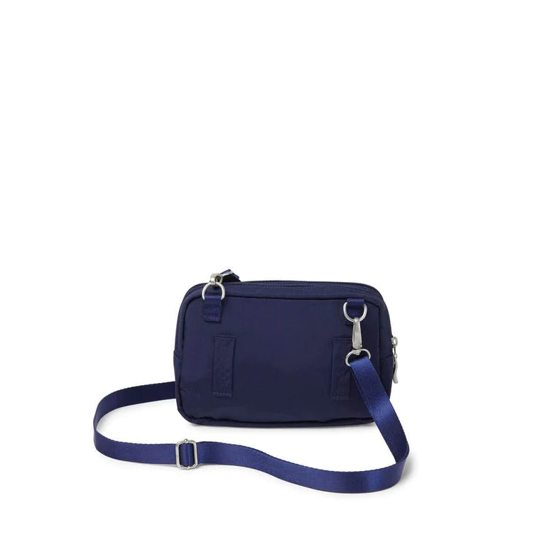 Baggallini Time Zone Rfid Crossbody Bag Navy MouraCuir