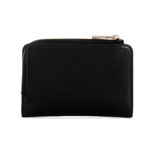 Guess Laurel SLG Zip Around Card Case Wallet - Black