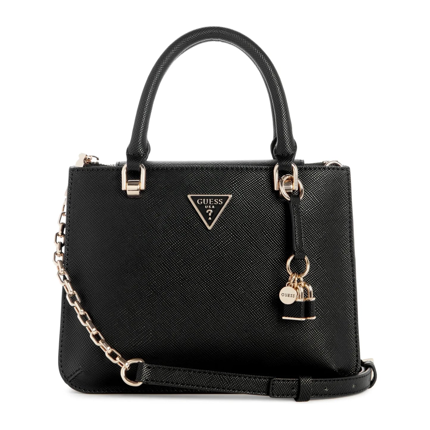 Guess Ilia Small Girlfriend Satchel - Black