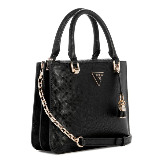 Guess Ilia Small Girlfriend Satchel - Black