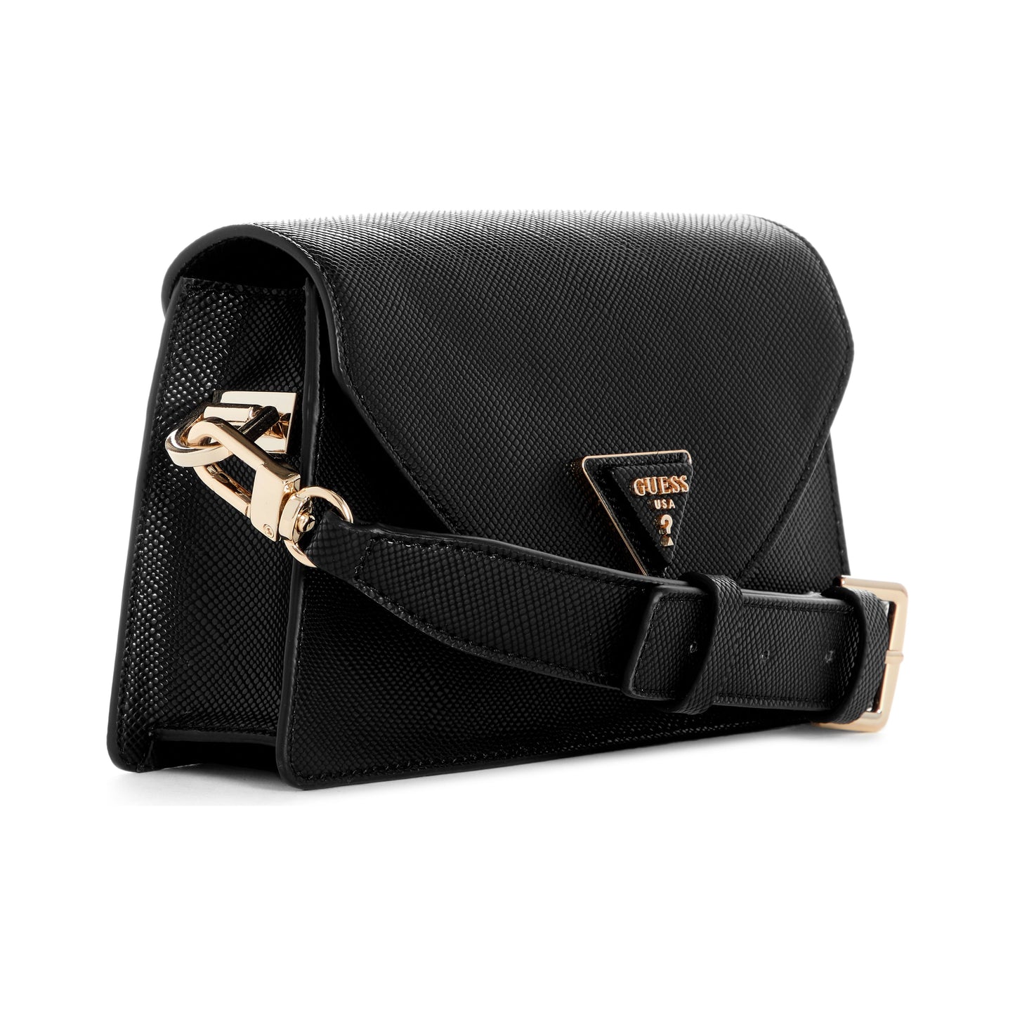 Guess Avis Mini Shoulder Bag - Black