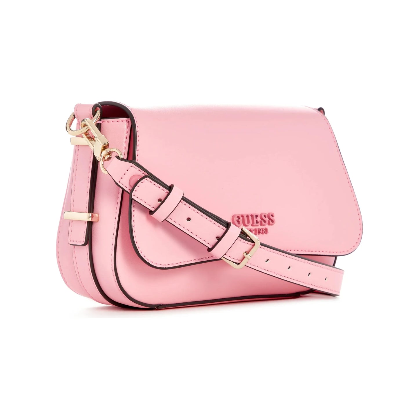 Guess Sarita Convertible Crossbody Flap - Pink