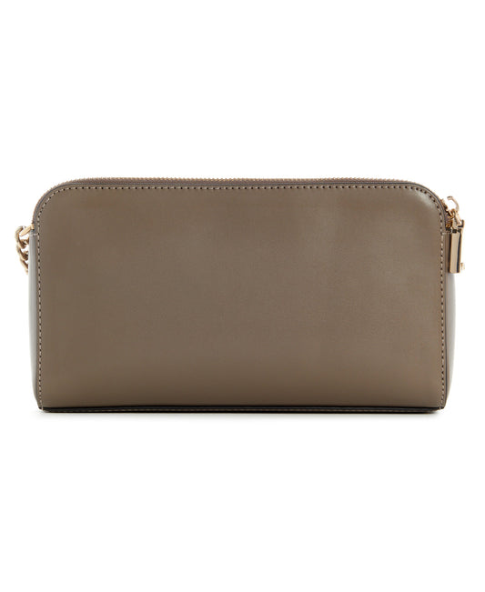 Guess Daryna Status Crossbody - Dark Taupe