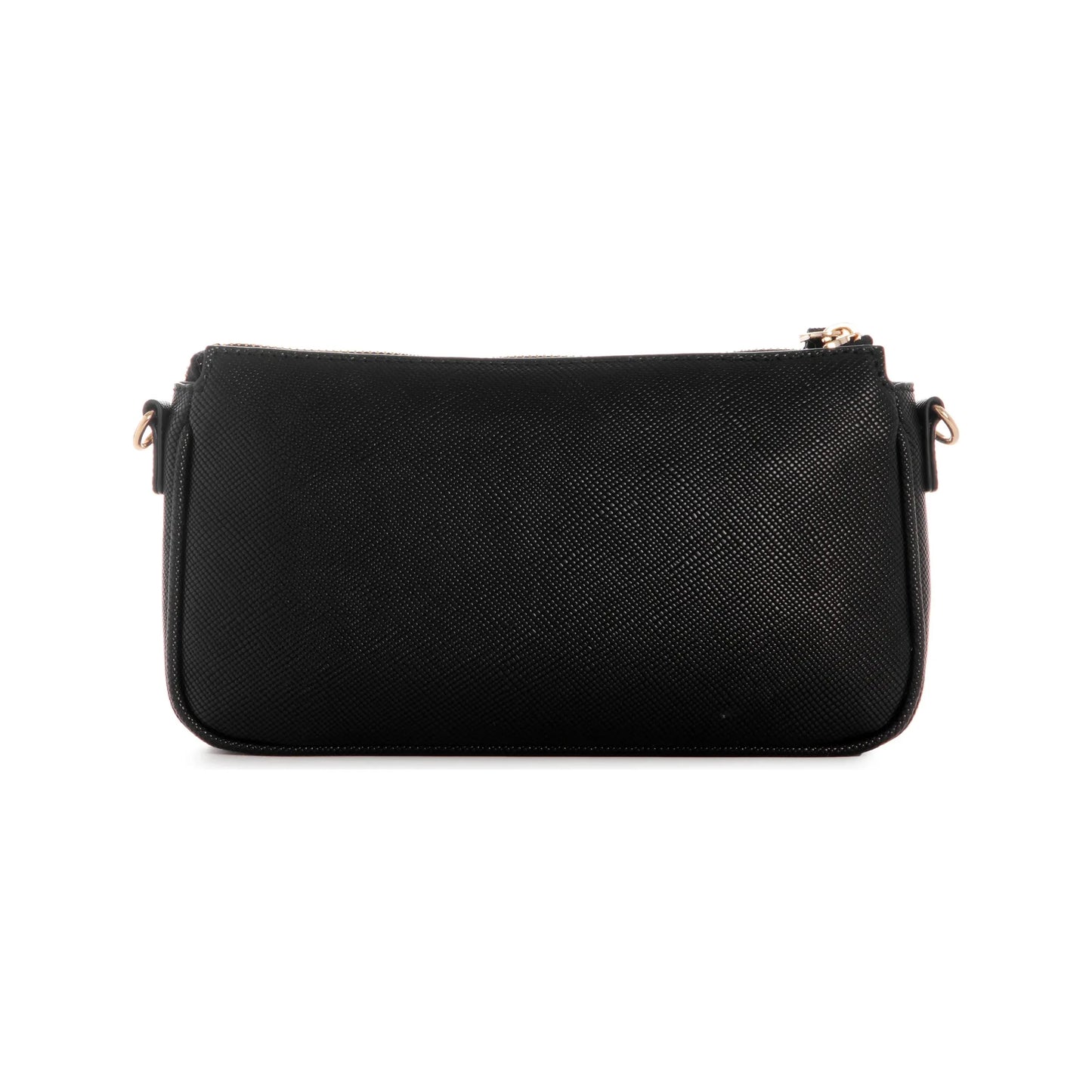 Guess Noelle Double Pochette Bandoulière - Noir