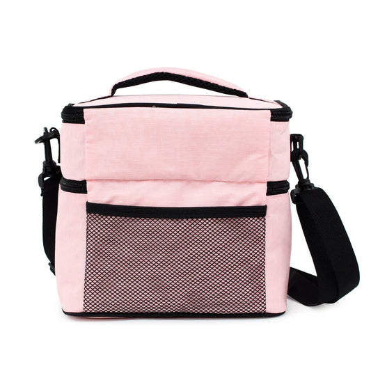 Off Track Lunch Box with 2 compartment - Pink