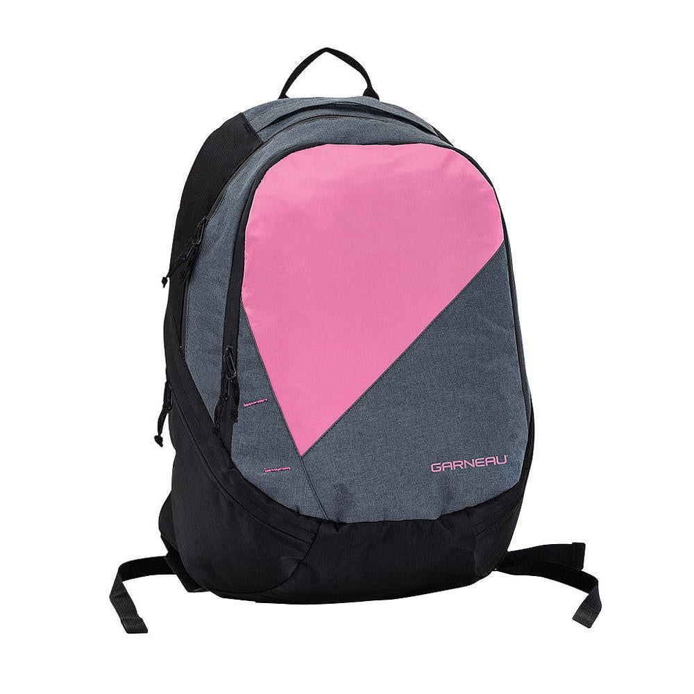 Sac à dos sport pour ordinateur portable LG Louis Garneau - Gris/Rose