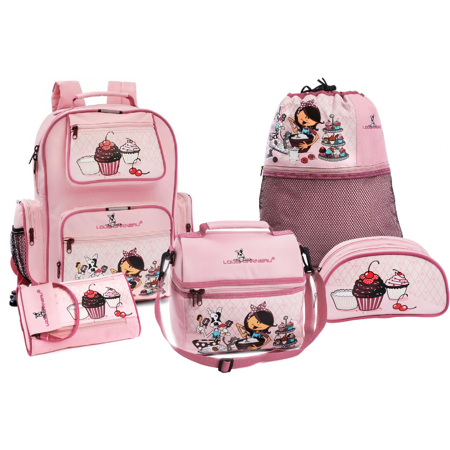 Louis Garneau Backpack Set - Cupcake