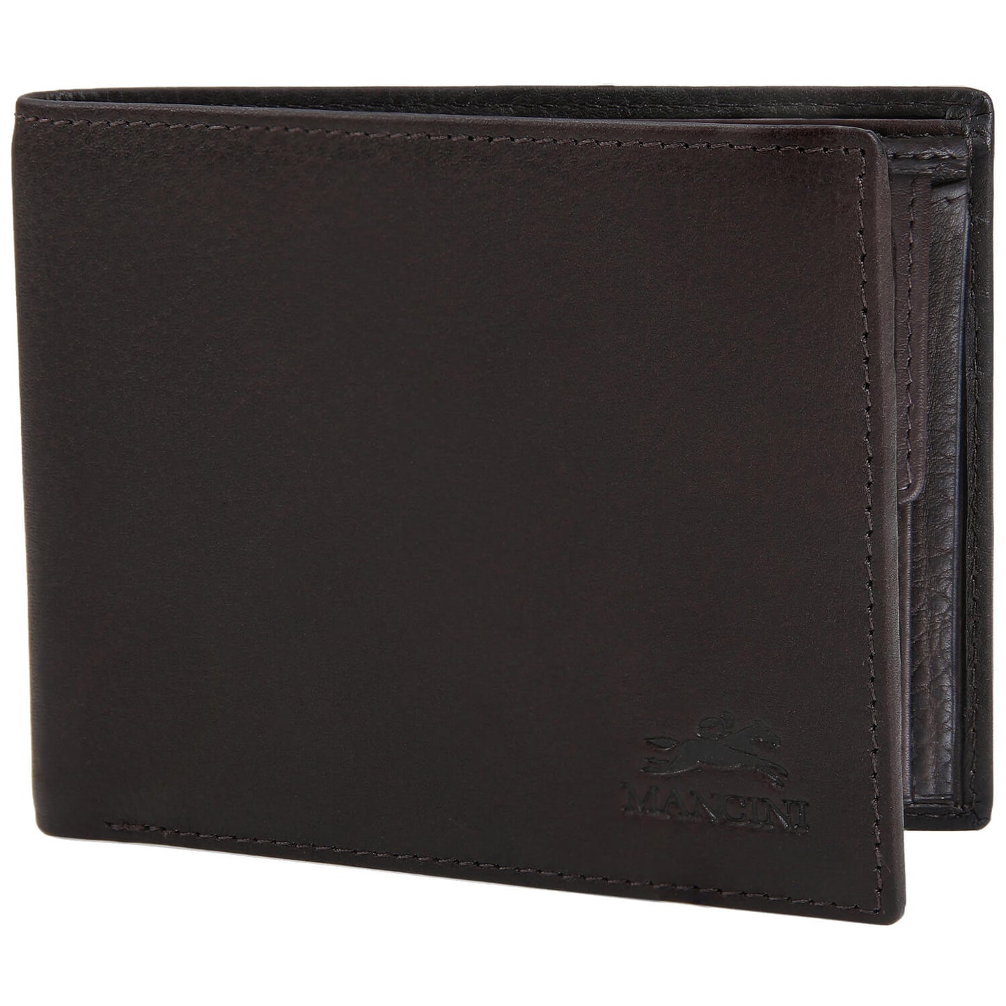 MANCINI Monterrey Billfold & Coin Pocket Wallet