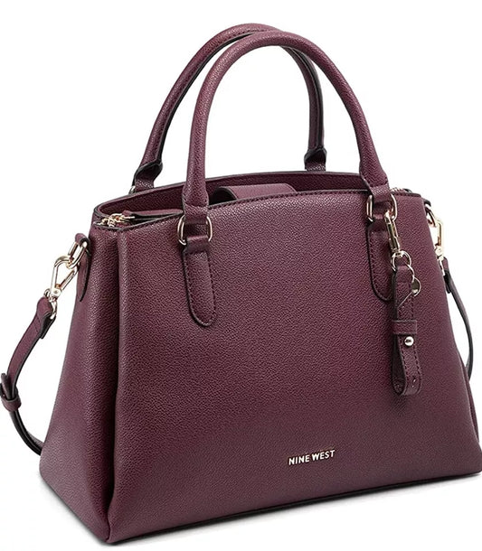 Sacoche structurée Nine West - Merlot