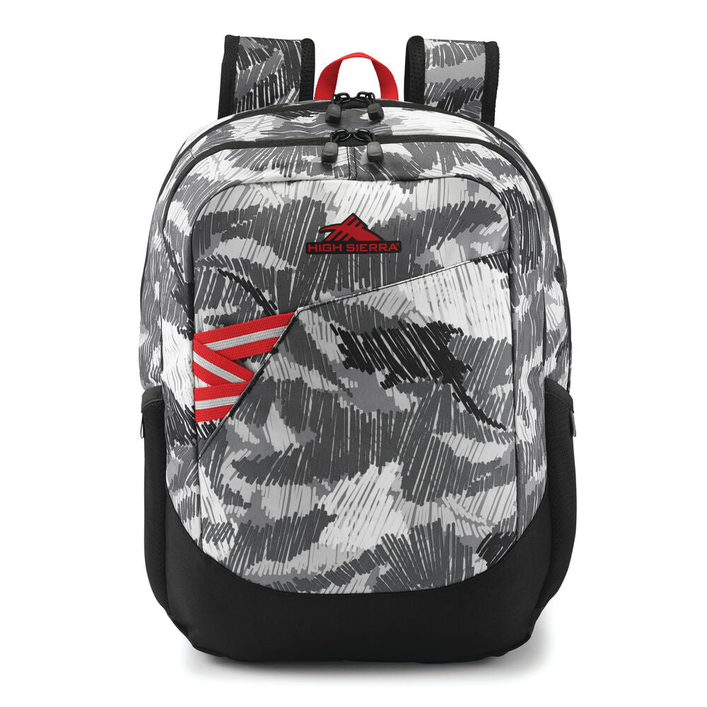 High Sierra Outburst Backpack Scribble Camo MouraCuir