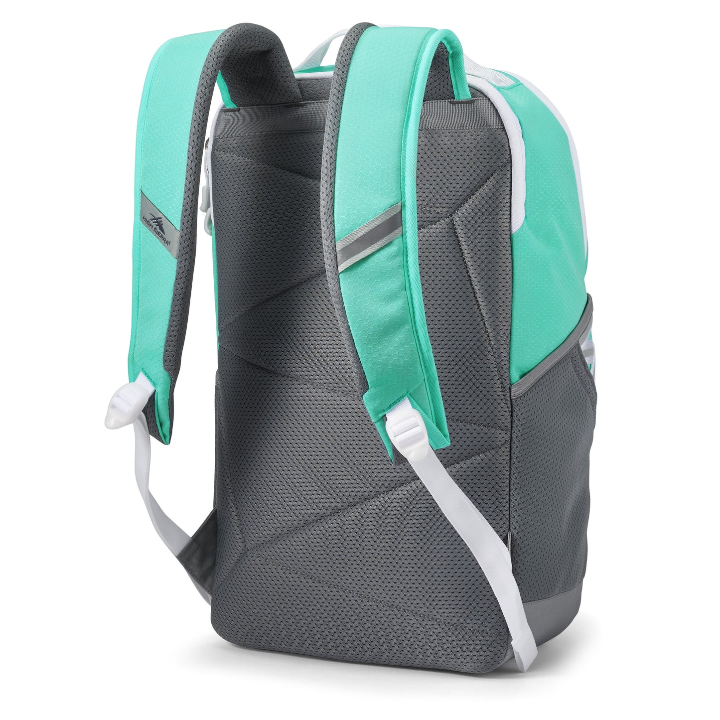 High Sierra Swoop SG Laptop Backpack - Aquamarine/White