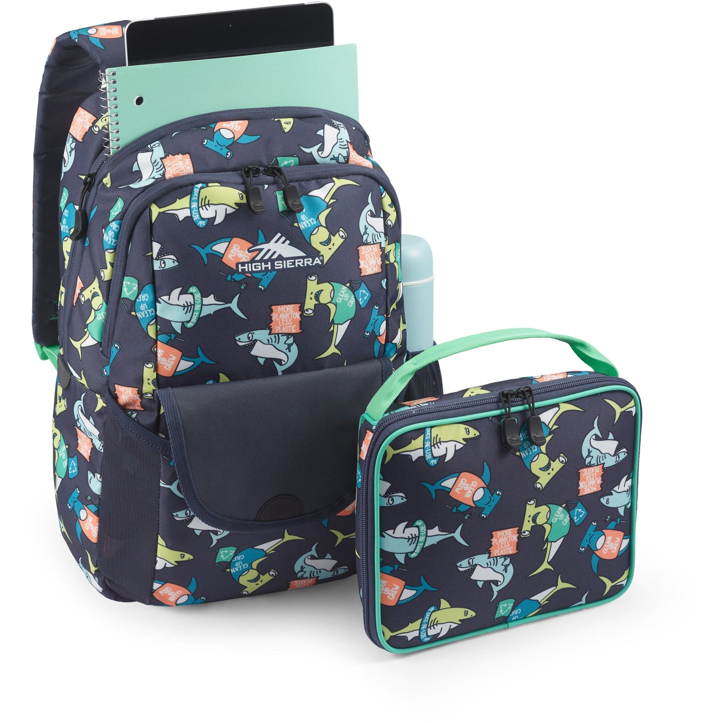 High Sierra Ollie Lunchkit Sac à Dos  - Requins Bleus