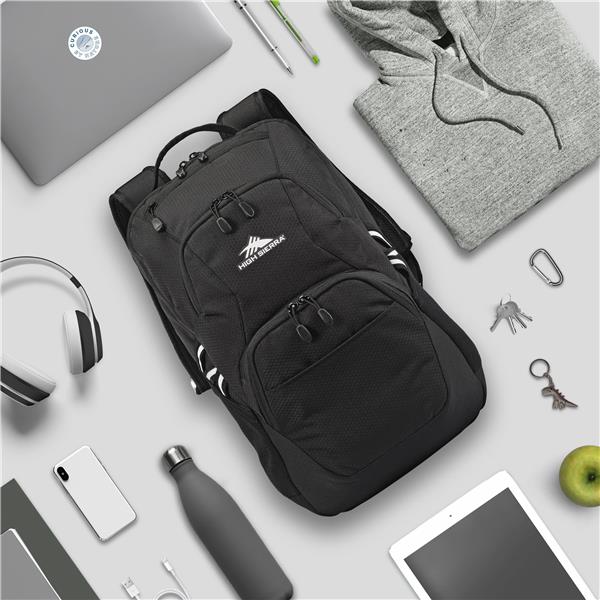 Sac à dos pour ordinateur portable High Sierra Swoop SG - Noir