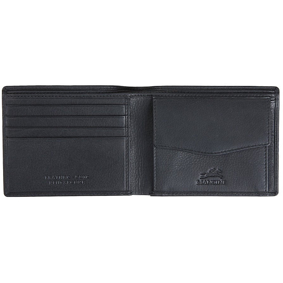 MANCINI Monterrey Billfold & Coin Pocket Wallet