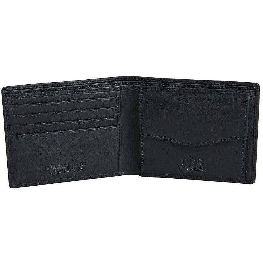 MANCINI Monterrey Billfold & Coin Pocket Wallet