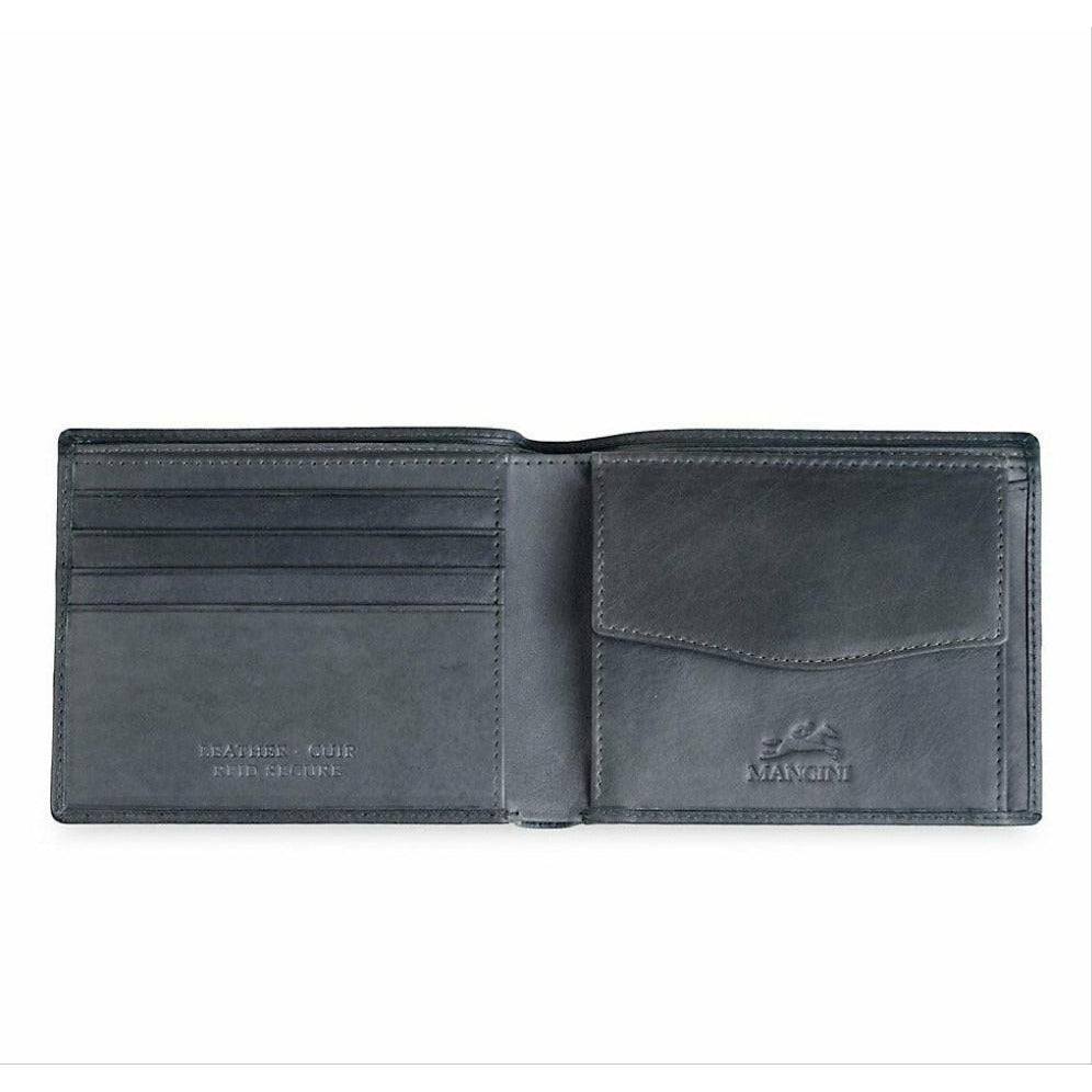 MANCINI Bellagio Billfold Coin Pocket Wallet