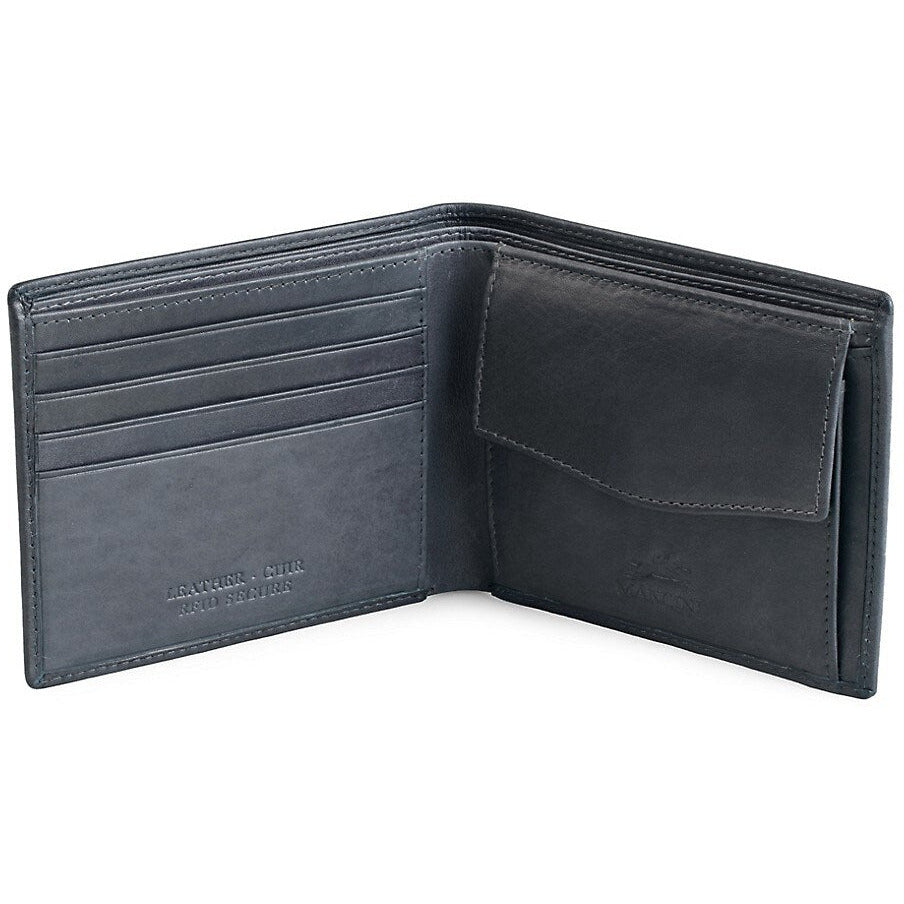 MANCINI Bellagio Billfold Coin Pocket Wallet