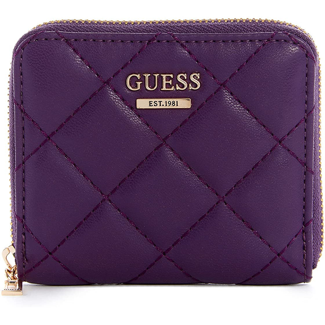 GUESS Cessily Small Zip Around Wallet - Black