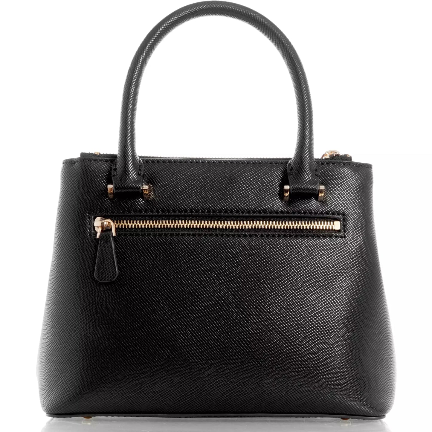 GUESS Eco Ivy Girlfriend Satchel - Black