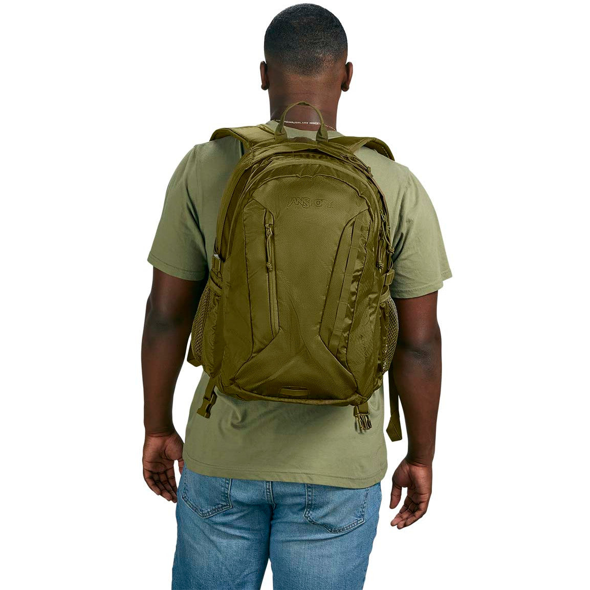 Sac à dos pour ordinateur portable JanSport Agave - Vert armée