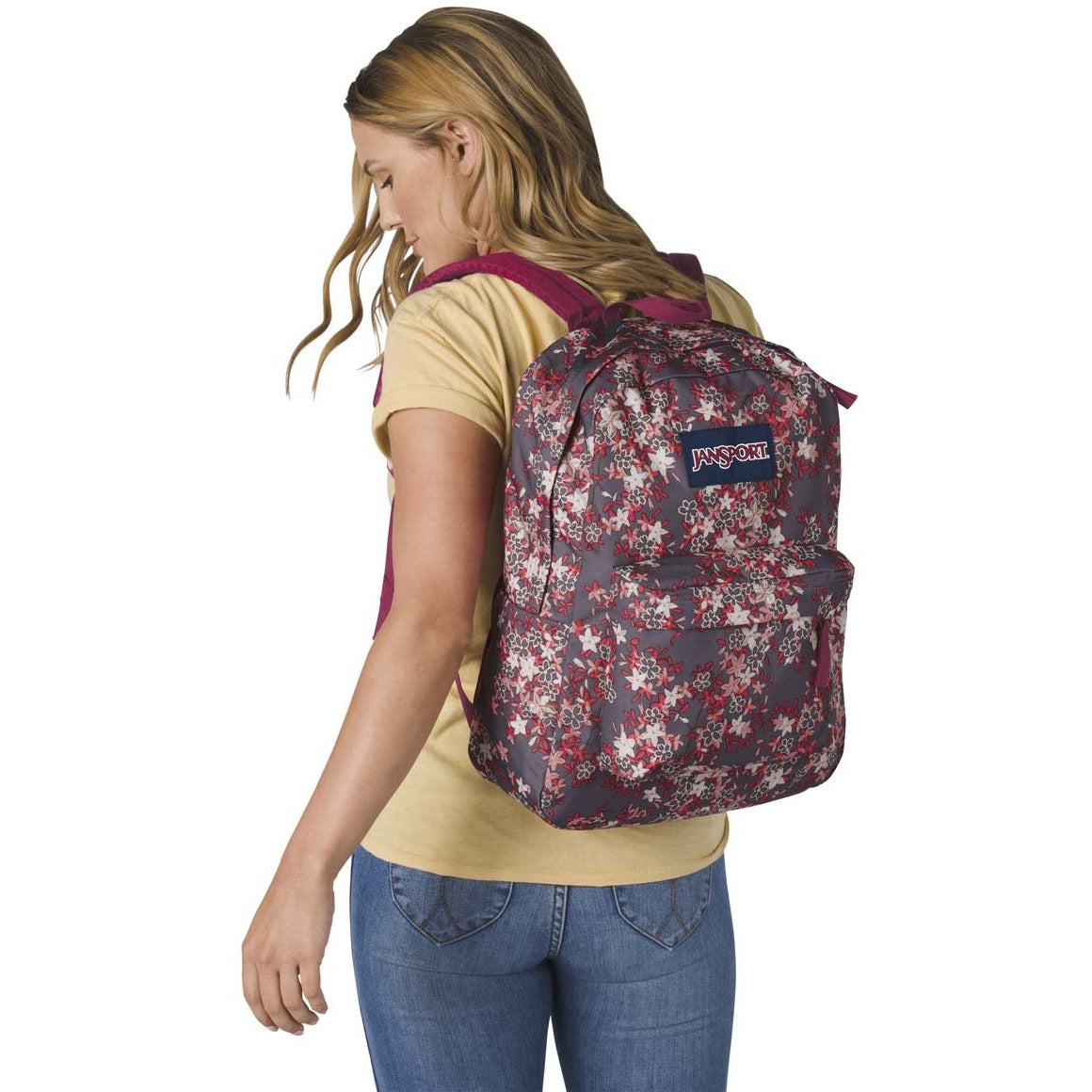 JanSport SuperBreak Sac à dos 40D Folk Floral