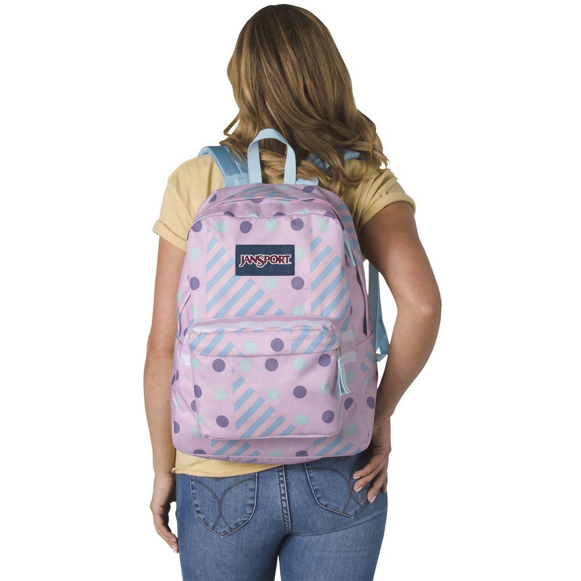 JanSport SuperBreak Backpack Ice Cream Geo MouraCuir