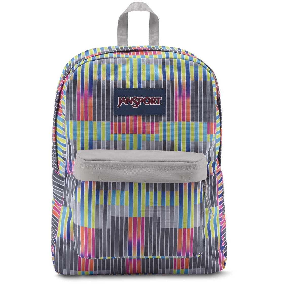  JanSport SuperBreak Sac à dos 41Y rayures statiques