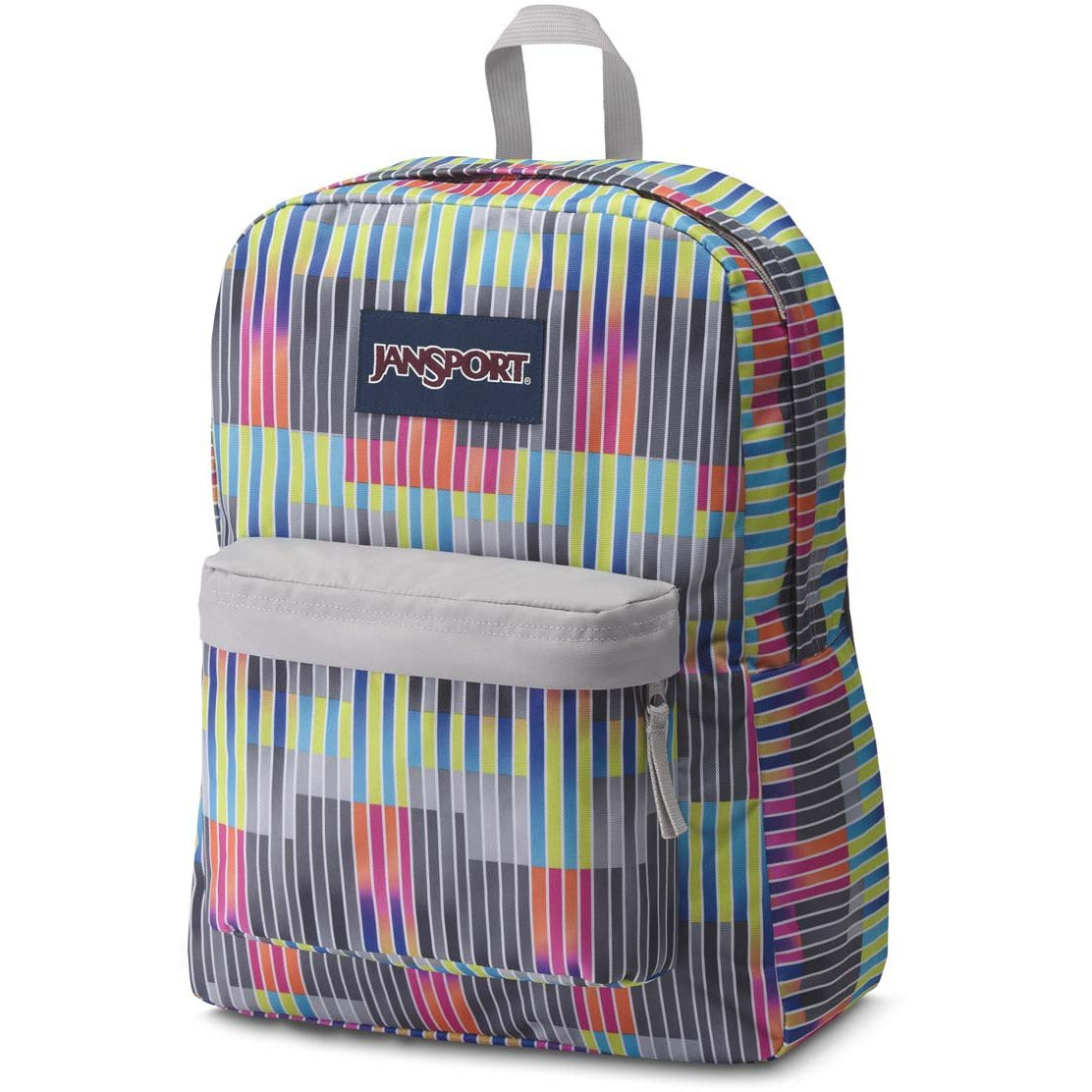  JanSport SuperBreak Sac à dos 41Y rayures statiques