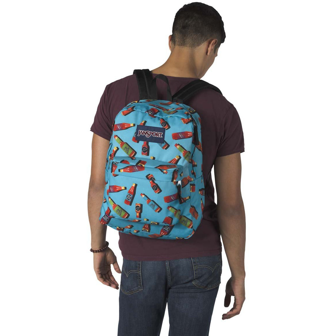 JanSport SuperBreak Backpack - Hot Sauce – MouraCuir