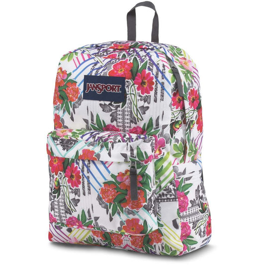 JanSport SuperBreak Sac à dos 42F Collage Floral