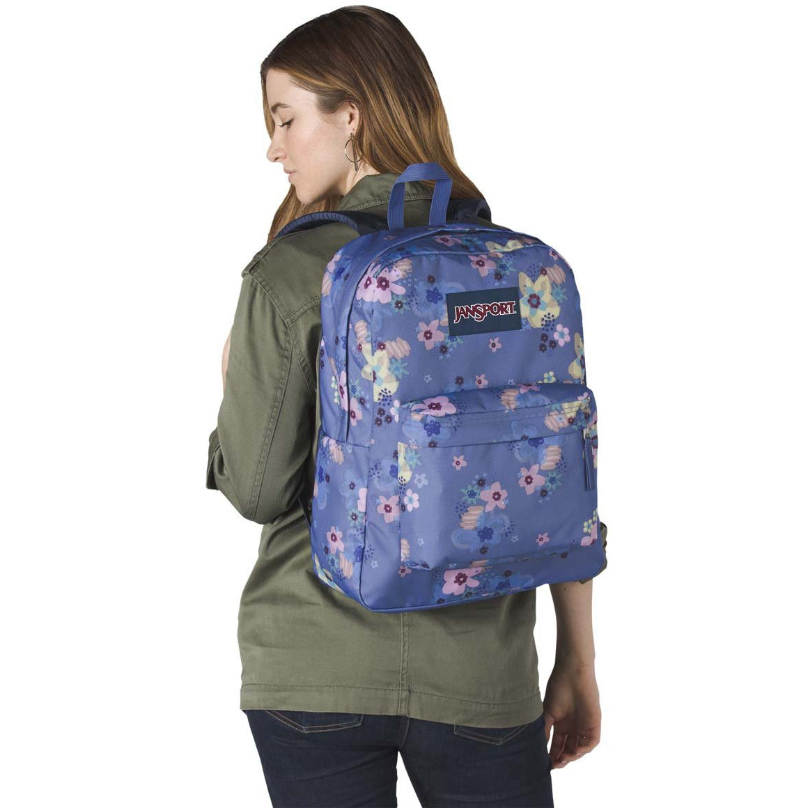 JanSport SuperBreak Sac à dos 48S Artist Floral