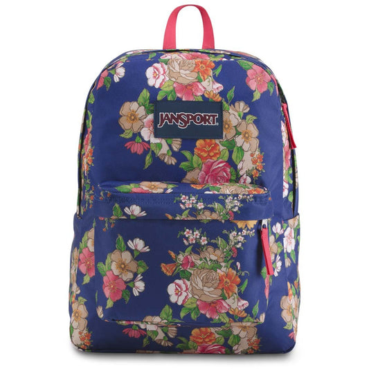 JanSport SuperBreak Sac à dos 56N Papier Floral