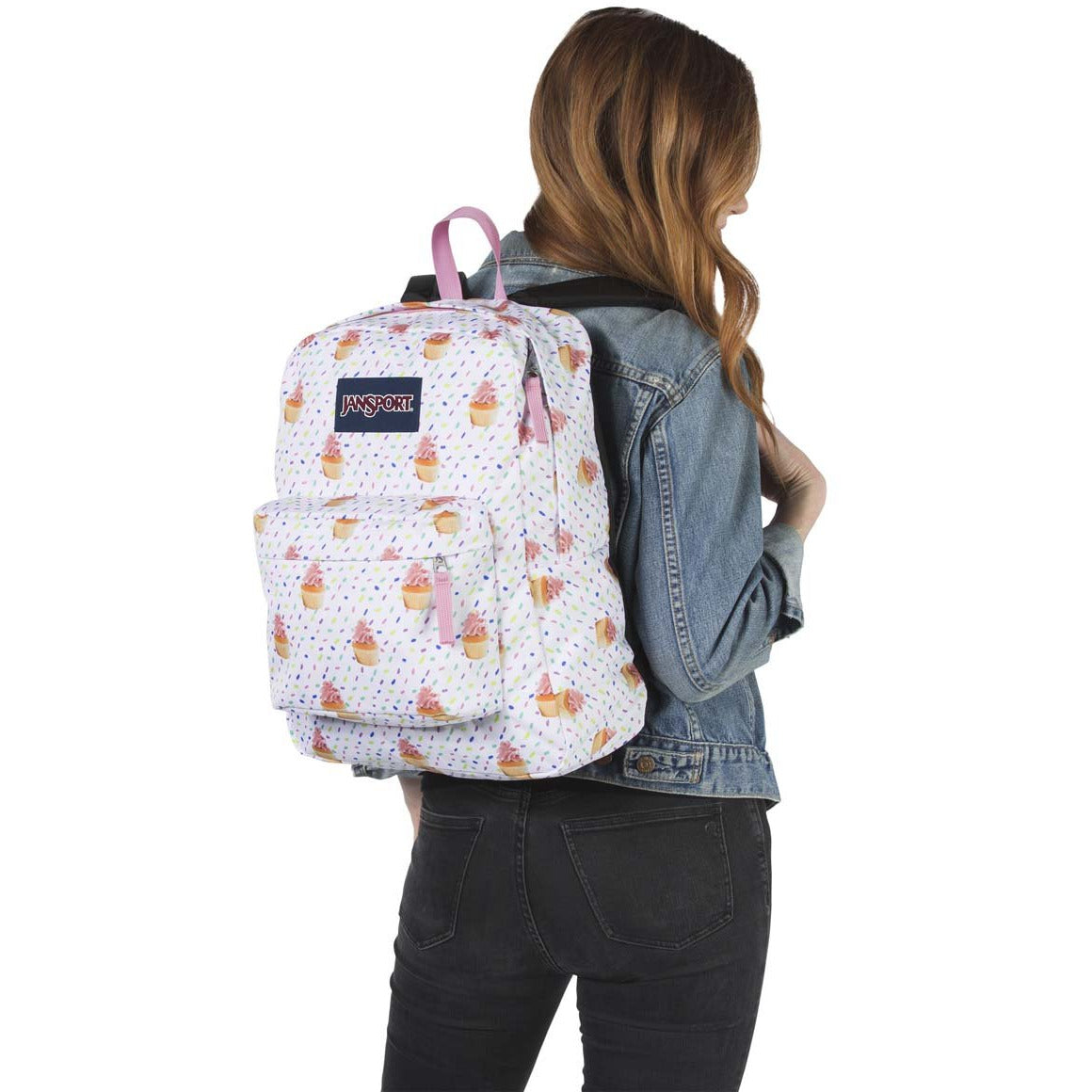 JanSport SuperBreak Backpack Cupcakes MouraCuir