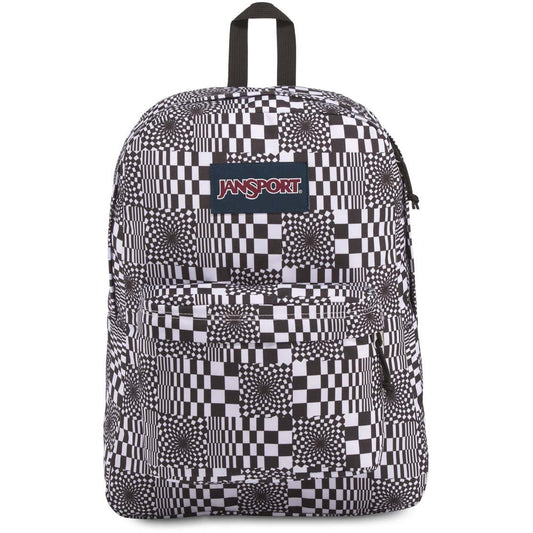  JanSport SuperBreak Sac à dos 6F2 Damier déformé