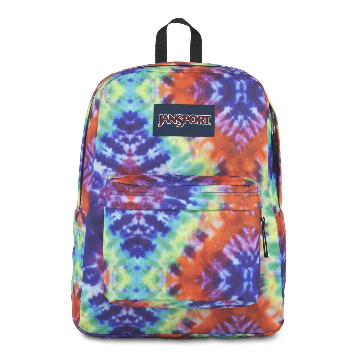 JanSport SuperBreak Backpack - Red/Multi Hippie Days