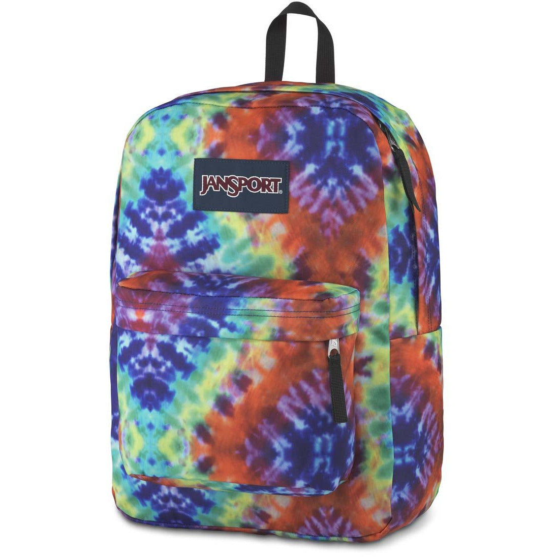 JanSport SuperBreak Sac à dos 9TC Rouge/Multi Hippie Days