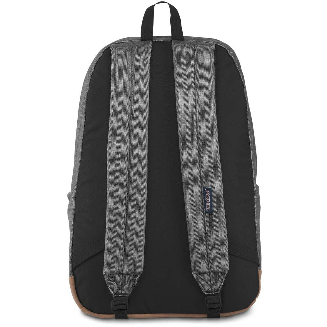 JanSport Cortlandt Backpack - Black White Herringbone