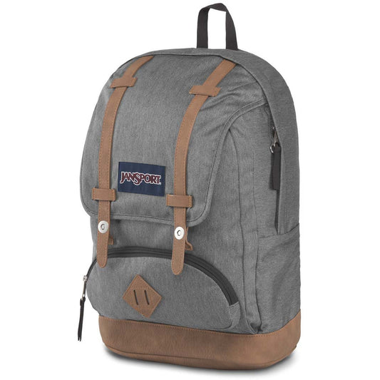 JanSport Cortlandt Backpack - Black White Herringbone