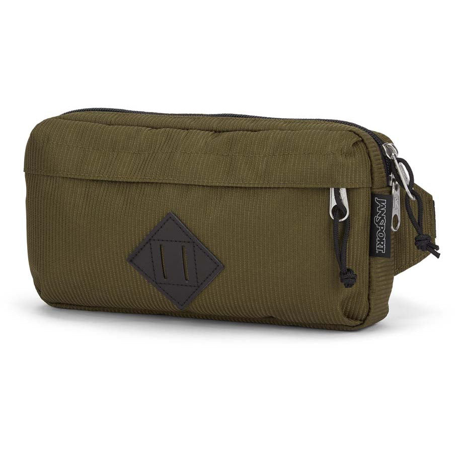 JanSport Waisted Fanny Pack - Cord Weave Army Green