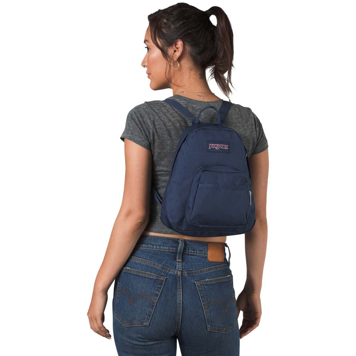 Jansport black mini online backpack