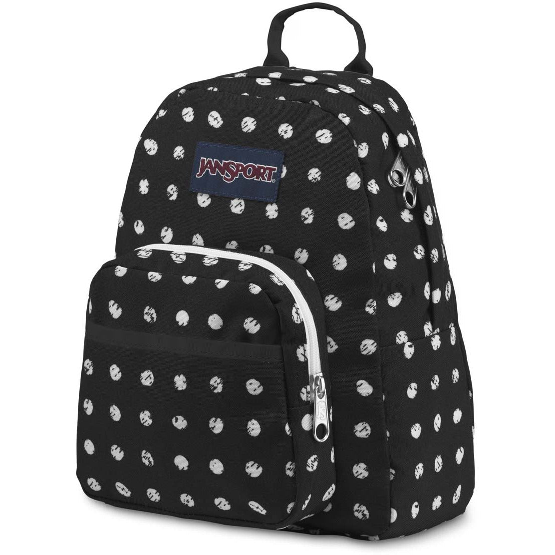 JanSport Half Pint Mini Sac à dos 4J6 Black Sketch Dot