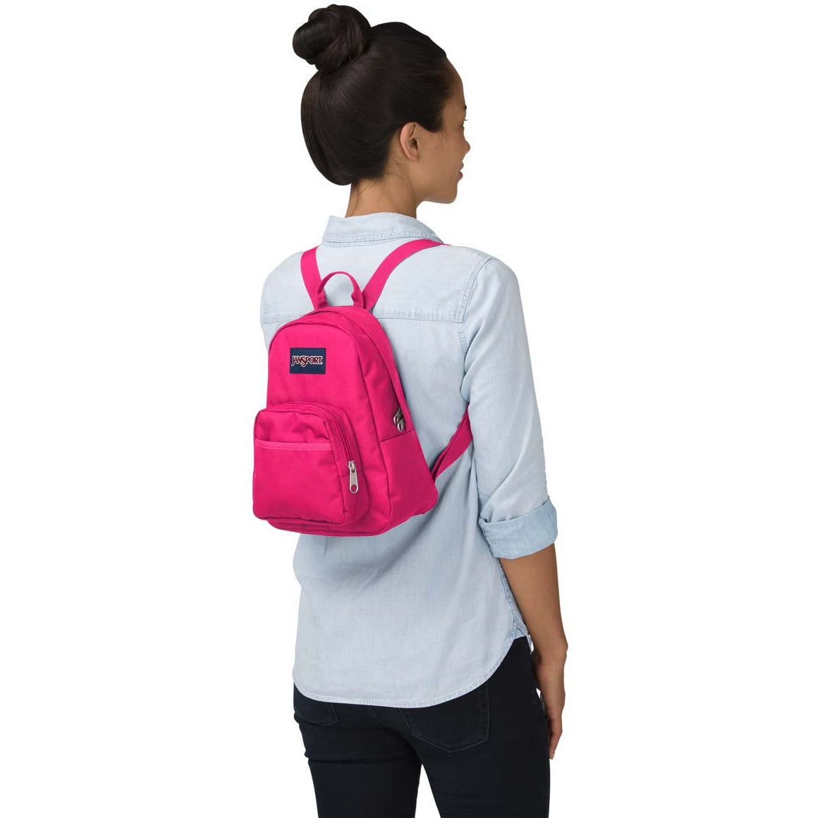 JanSport Half Pint Mini Backpack - Bright Beet