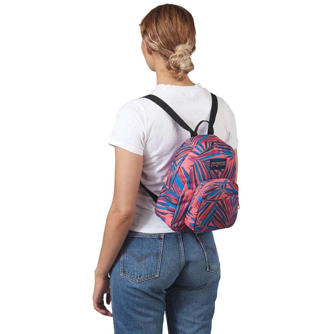 JanSport Half Pint Mini Backpack - Dotted Palm