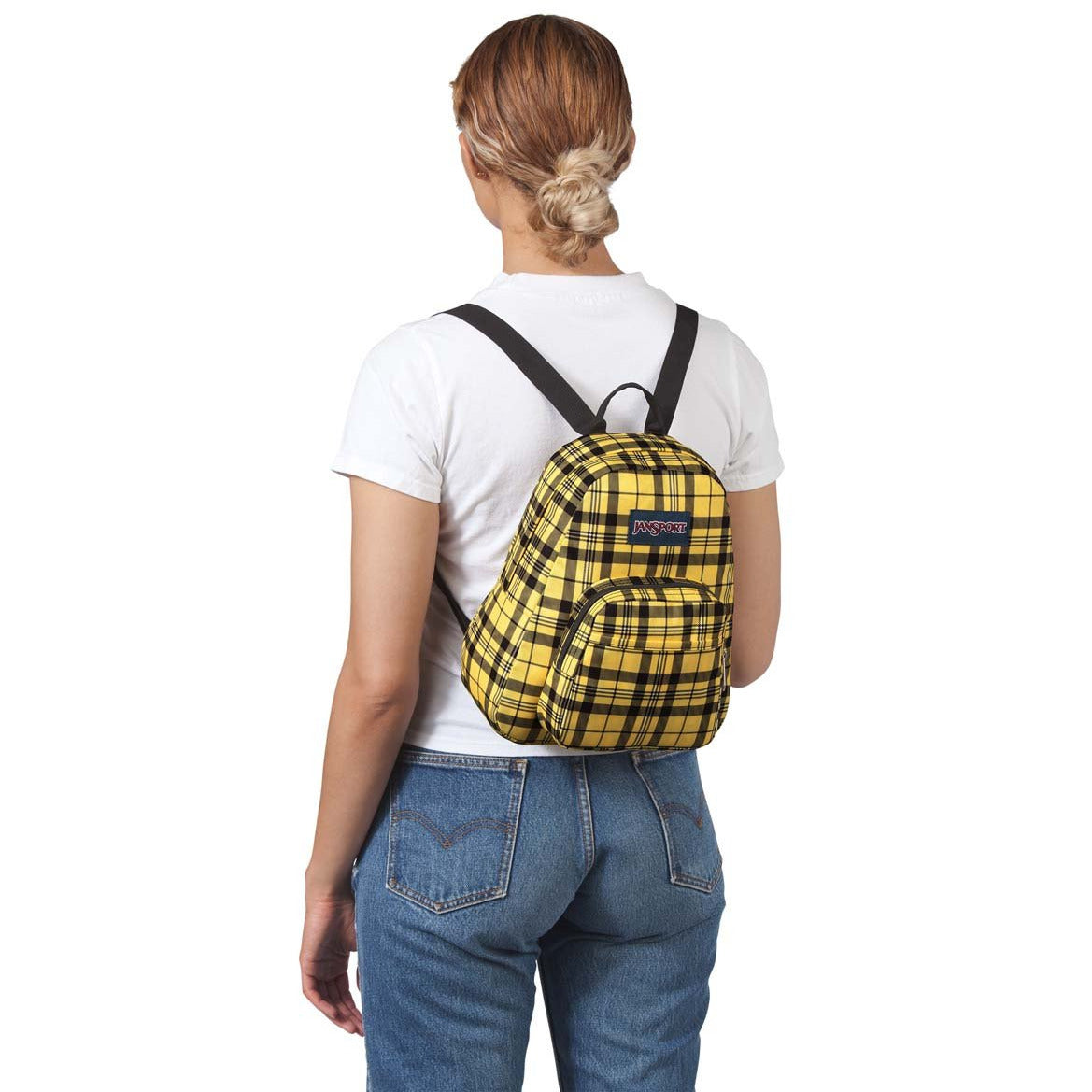 JanSport Half Pint Mini Backpack - Throwback Plaid