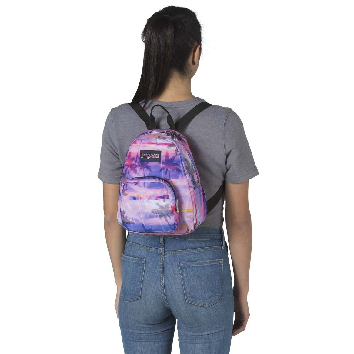 JanSport Half Pint Mini Backpack - Palm Paradise