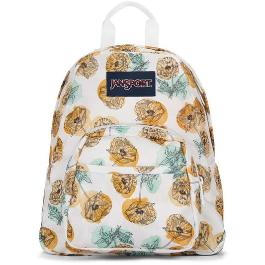 JanSport Half Pint Mini Backpack - Sloppy Poppy Gold