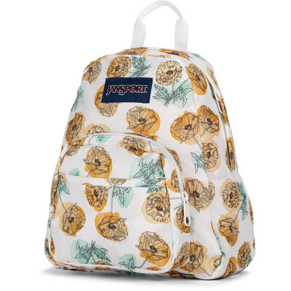 JanSport Half Pint Mini Backpack - Sloppy Poppy Gold